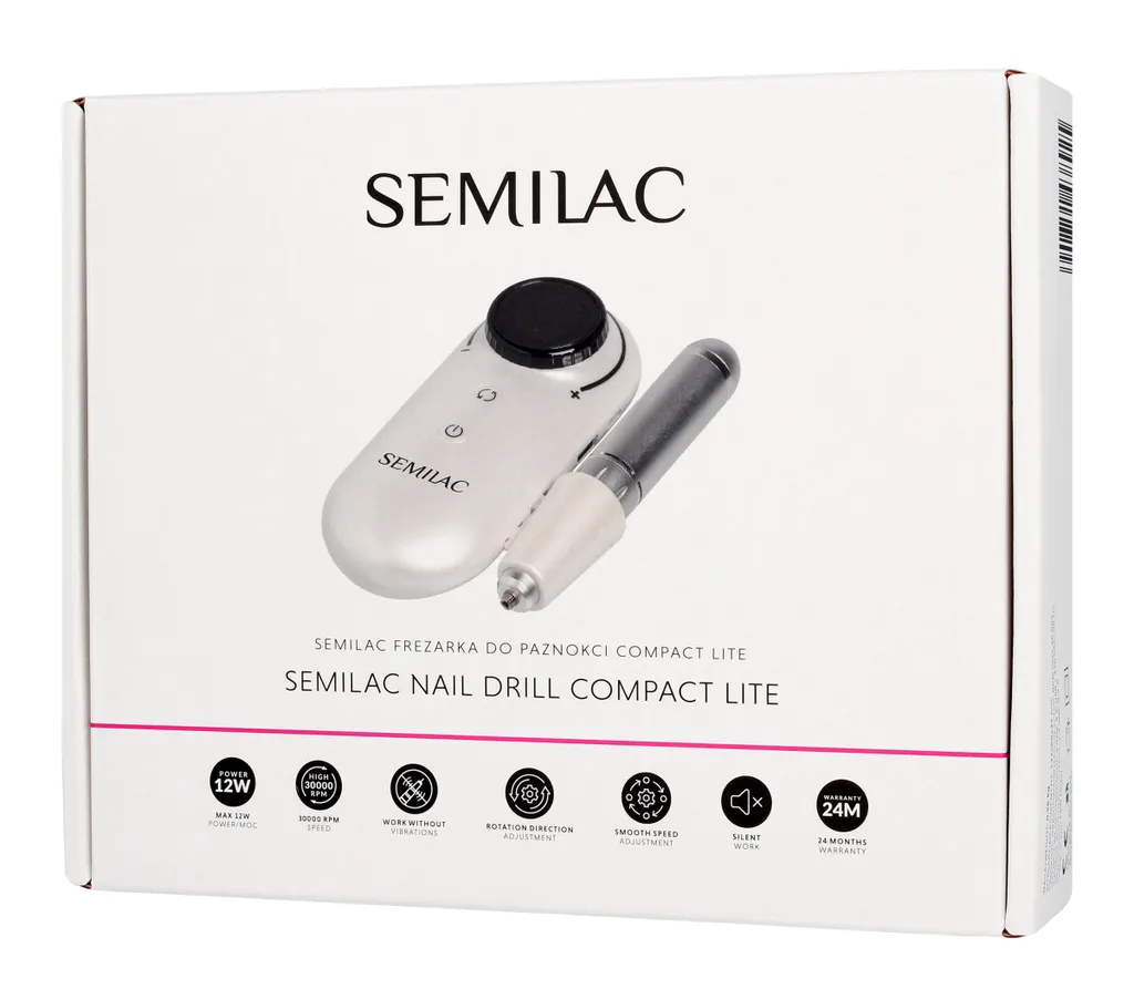 Ponceuse à ongles Semilac Compact Lite - Appareil de Manucure Électrique