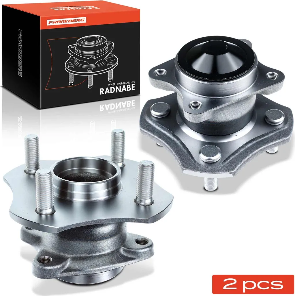 Paire de Roulements Arrière Renforcés pour Toyota Yaris Verso 1.3L 1.4L 1.5L