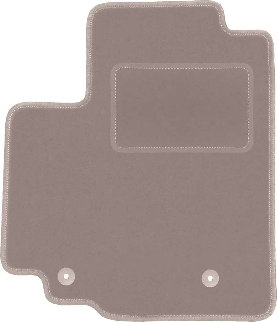 SZ18-1 1pz Tappetino Velluto Premium Pelle Bianca per Suzuki Splash 2008-2014 ta