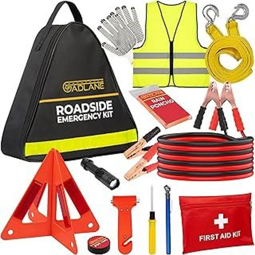 Kit Soccorso Auto in Panne - Accessori Obbligatori e Utili