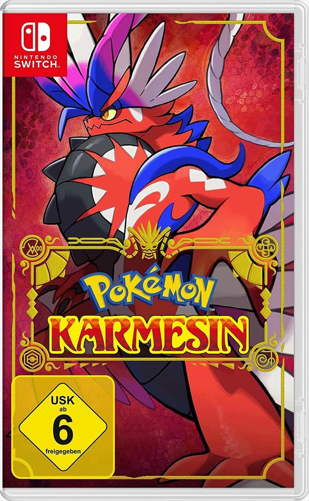 Nintendo Switch Pokémon Karmesin Produktbild 