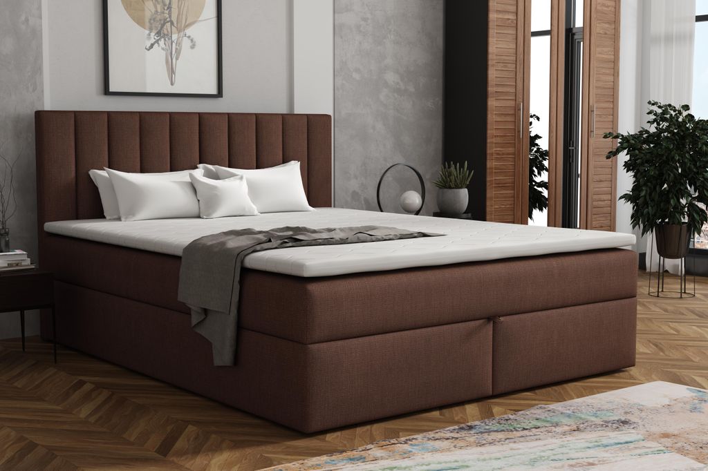 MR GROUP Boxspringbett mit Bettkasten ZADAR, 160x200, Produktbild 