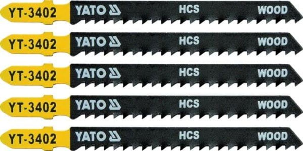 YATO STICHSÄGEBLÄTTER 5-tlg. HOLZ TYP T 3402 Produktbild 