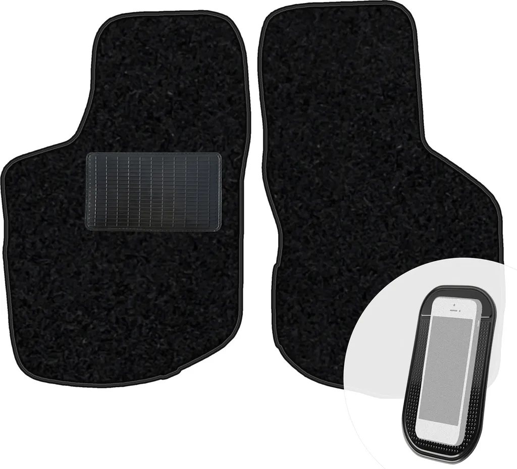 MTM Tappetini per Opel Agila B 2008-2014 su Misura Sagomati come Originali, Battitacco in Moquette, Bordo Antiscivolo, cod. One 2450