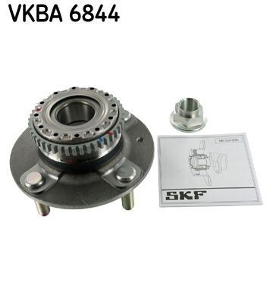 SKF Radlagersatz Hinten für KIA CERATO (LD) VKBA 6844 Produktbild 