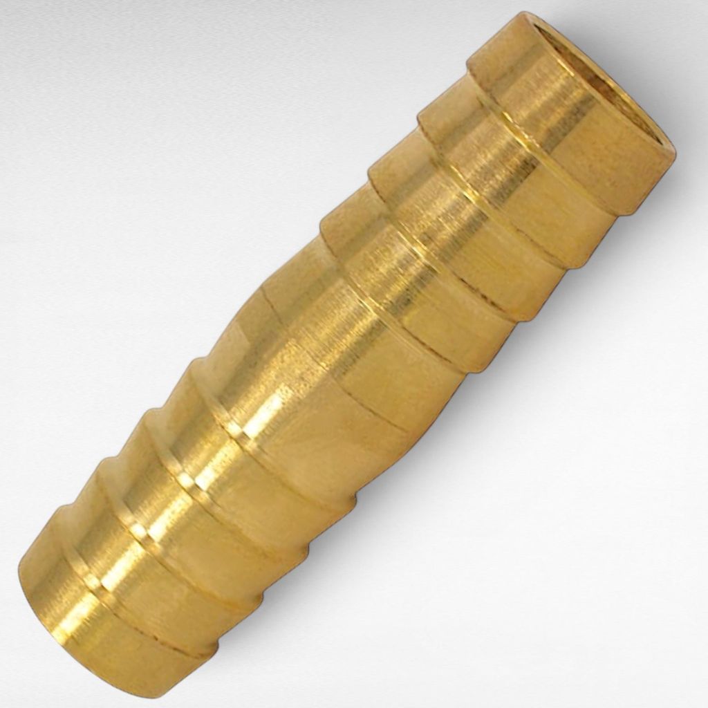 Schlauchverbinder Reparaturröhrchen gerade Messing 19 mm Produktbild 
