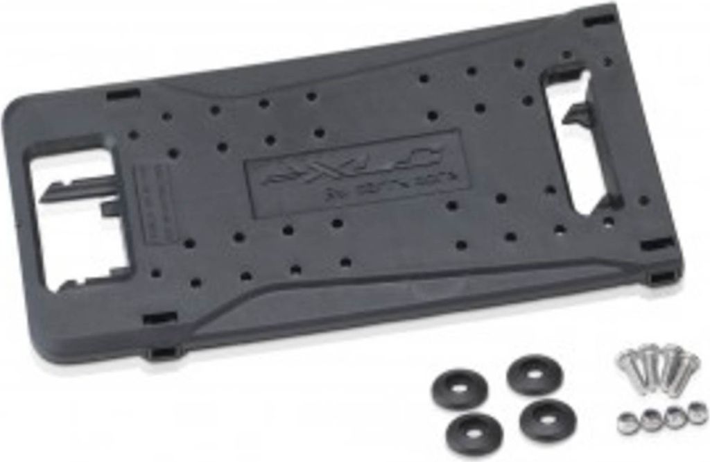 XLC BA-X13 carry more Adapterplatte für Systemgepäckträger, schwarz