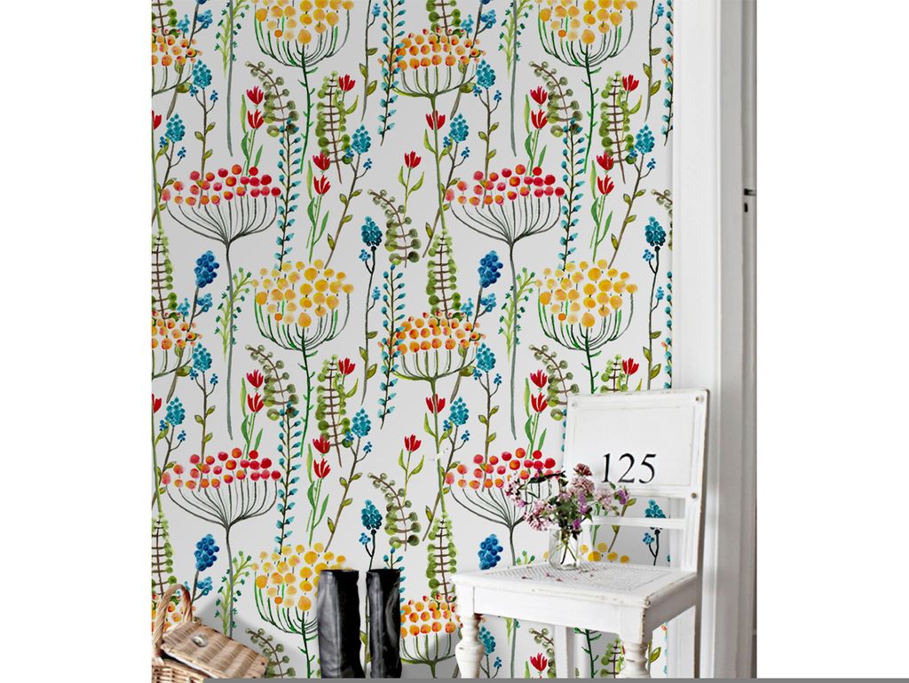 Coloray Fototapete 208x146 cm Latextapete Magicstick - Wiese