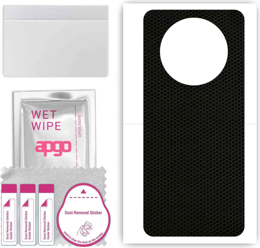 apgo Rückseite Schutzfolie, Skin, kompatibel mit Honor Magic4 Lite 4G, Hinten Displayschutzfolie aus Vinylfolie, kratzfest, einfache Montage - Matrix
