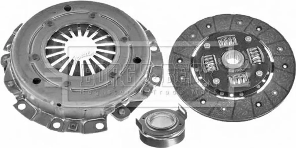 Kit embrayage BORG & BECK HK7478 haute résistance pour modèle Matiz