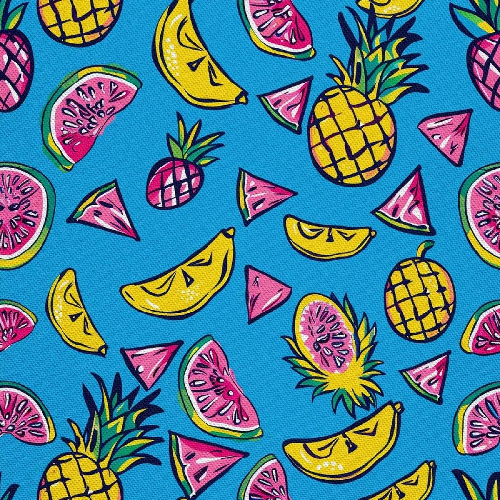 OUTDOOR DEKOSTOFFE OXFORD - Motiv Sommer | DX8971