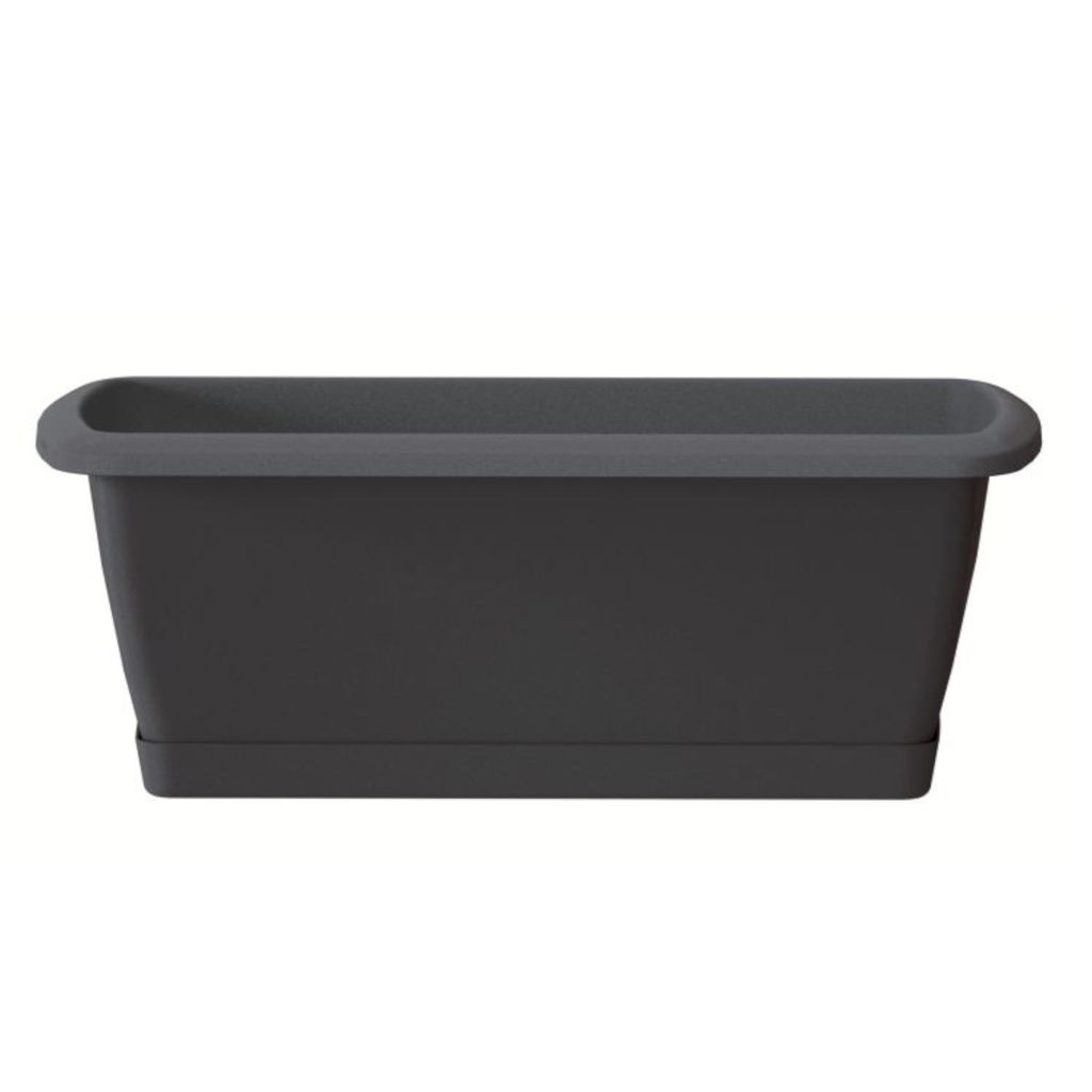 kvetináč truhlík 49cm RESPANA SET ISE500P-S433 antracit Obrázok produktu 