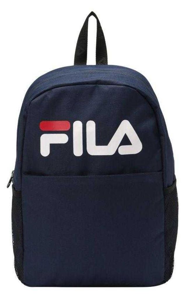Fila - "Favoriten" Rucksack und Federmäppchen, 19L PP9909 (Einheitsgröße) (Dunkles Marineblau)