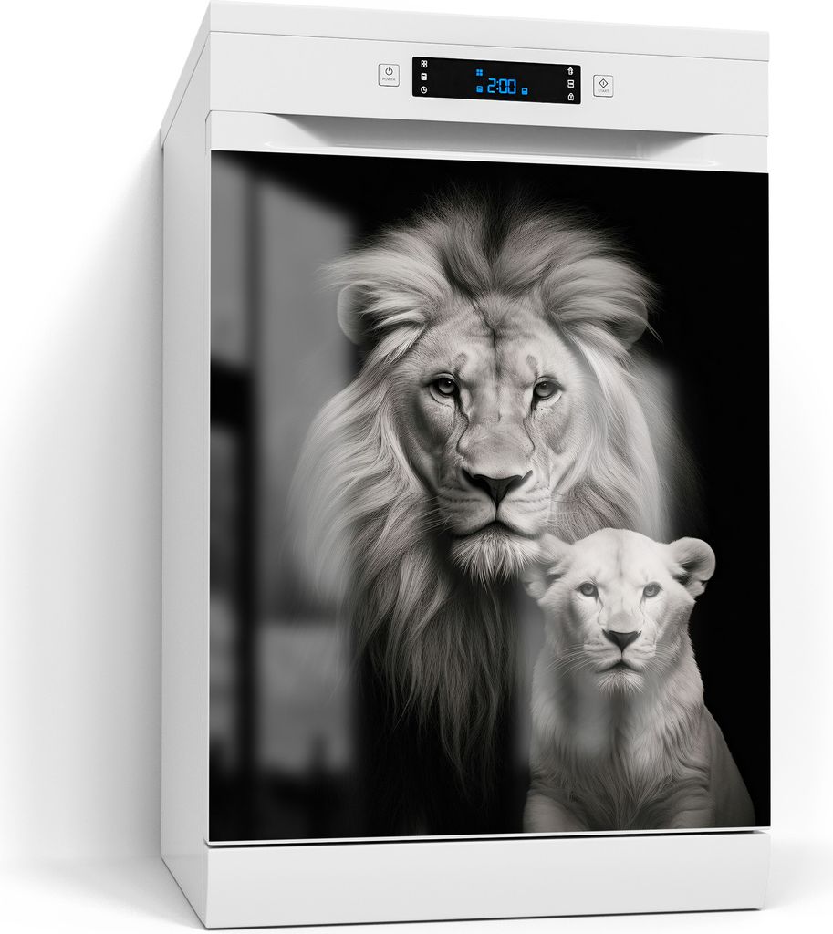 DEQORI Magnetmatte Spülmaschine Standard 60x70 cm 'Generationen der Wildnis' Magnetfolie