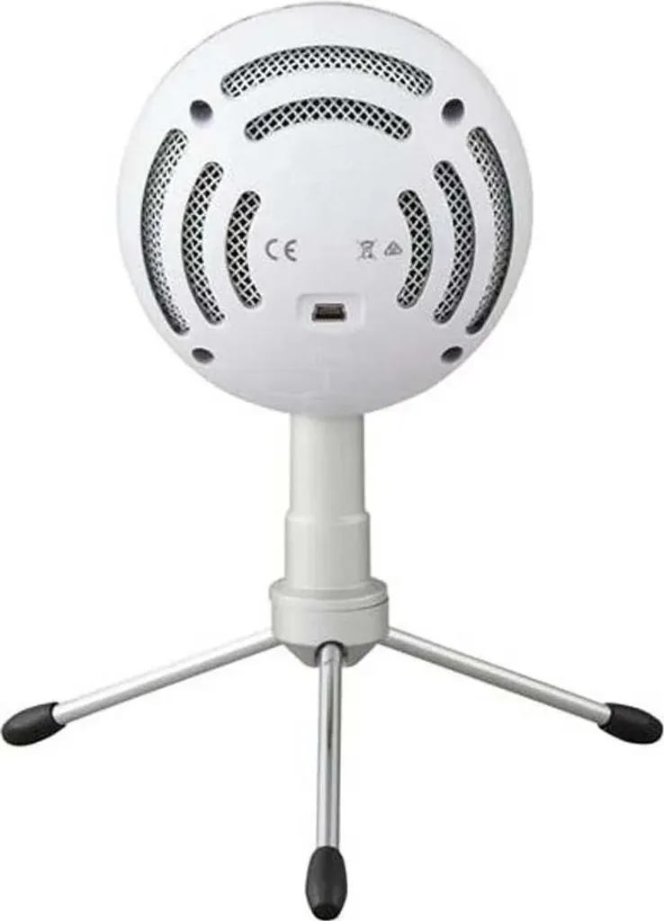 Blue Snowball iCE WH Microfono USB Bianco per Streaming e Gaming PC Mac - 3