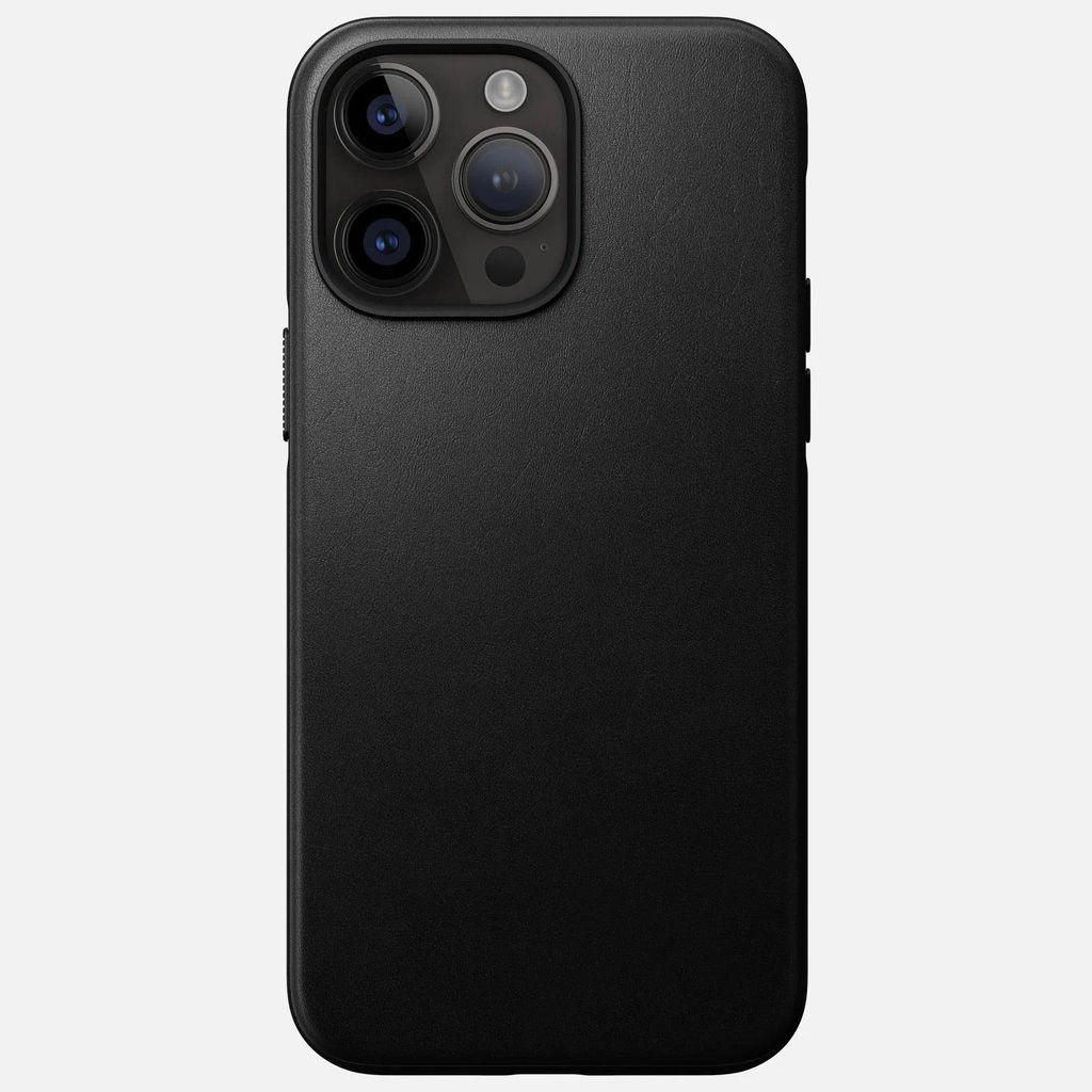 Nomad Modern Leather Case iPhone 14/15 Plus Black Produktbild 
