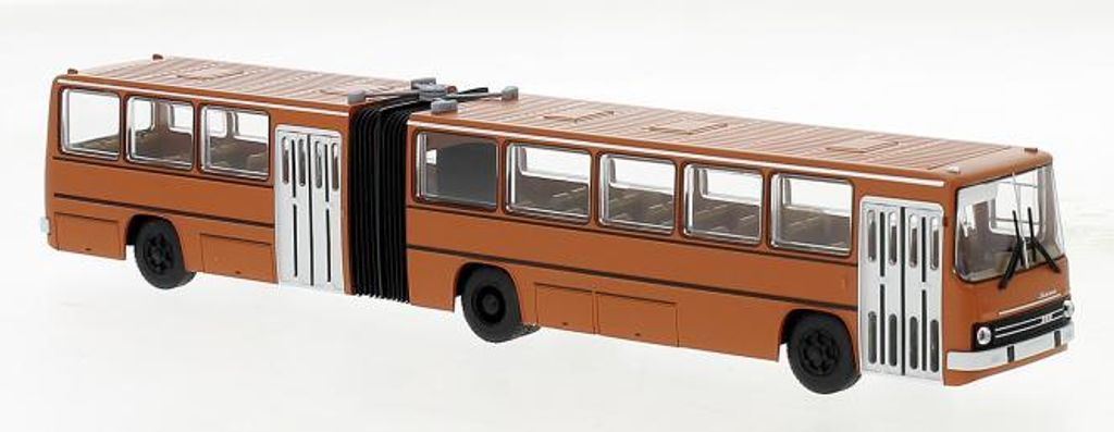 Brekina Gelenkbus Ikarus 280, orange 59762 Produktbild 