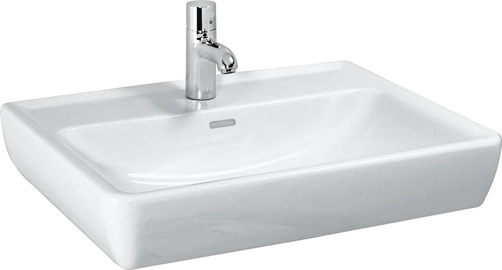 Laufen Pro - Umywalka, 650x480 mm, 1 otwór na baterię, Zdjęcie produktu 