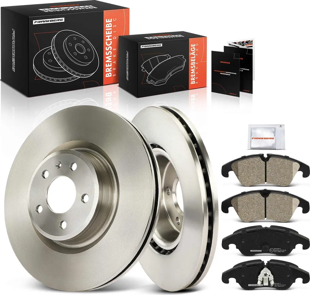 Kit Freins Avant Audi A6 Allroad 3.0L : Disques Ventilés et Plaquettes 4GH
