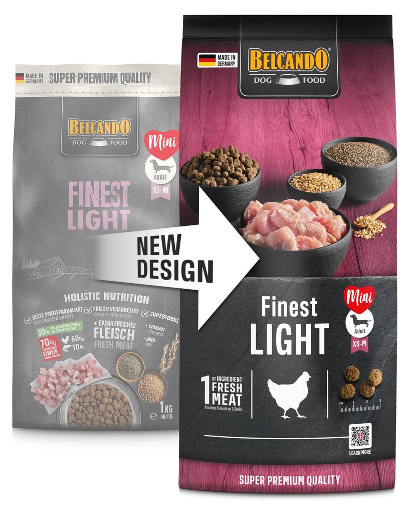 Belcando Finest Light Mangime secco per cani 1 kg Immagine del prodotto 