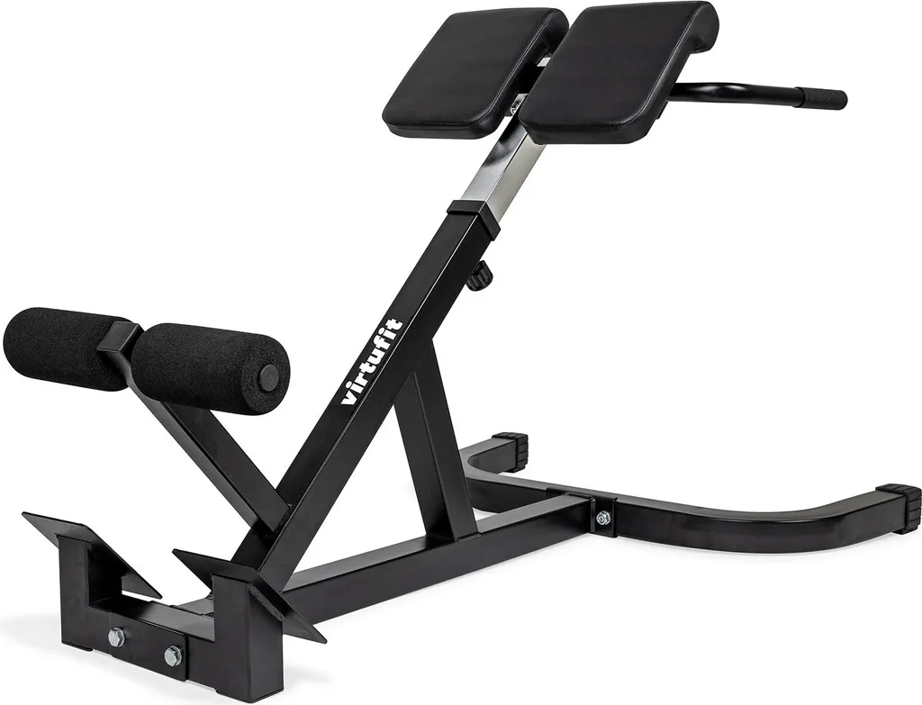 Appareil Lombaire VirtuFit Hyperextension Pro avec Réglage de Hauteur
