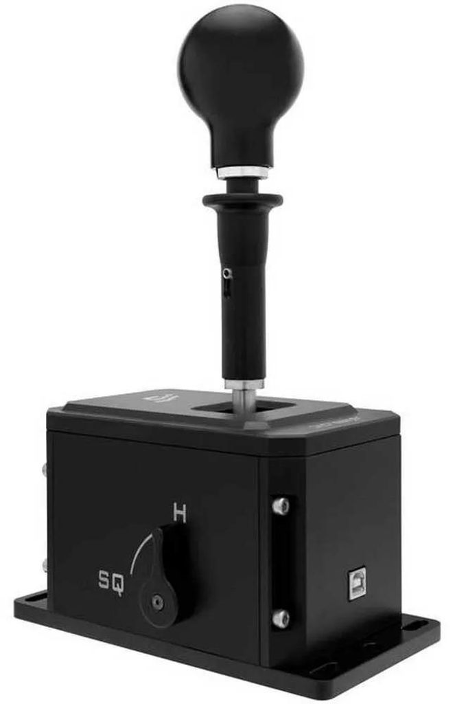Simagic DS-8X H-Muster Schaltknüppel, 8 Gänge & sequenziell, Aluminium, Schwarz