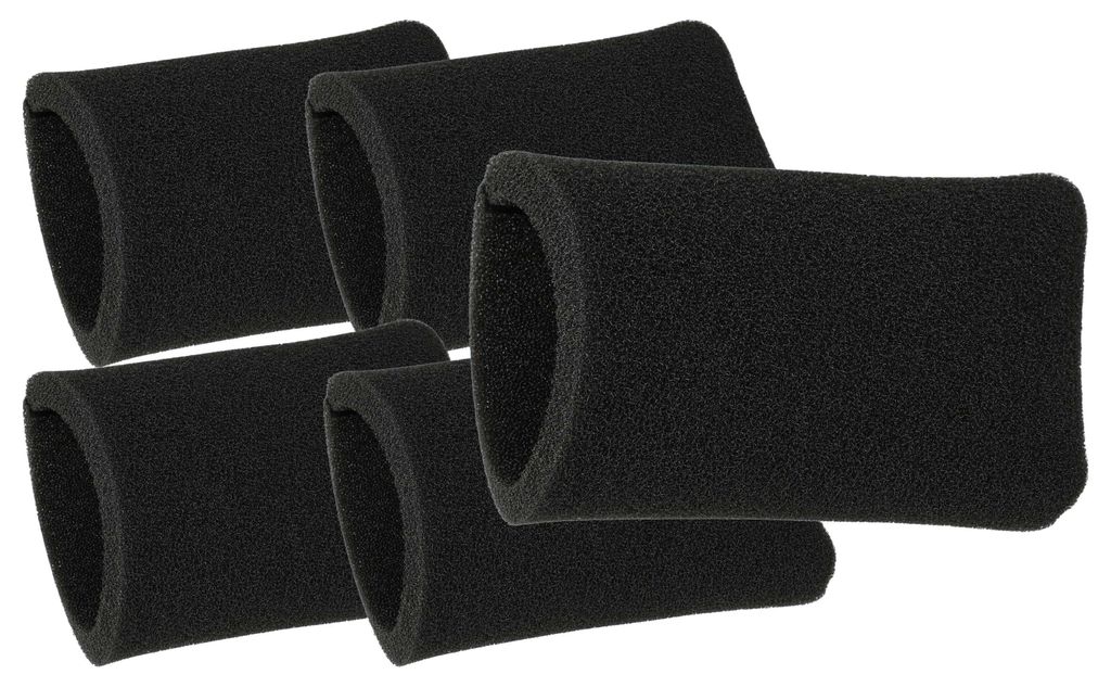 vhbw 5x Staubsaugerfilter Ersatz für Kärcher 5.731-595.0 Filter für Staubsauger - Schaumstofffilter Schwarz
