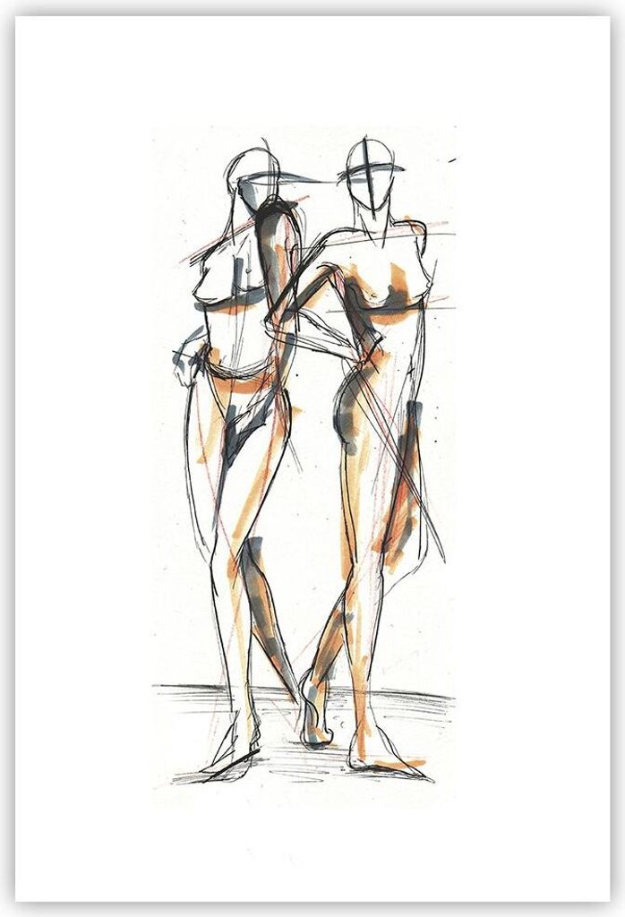 Poster - Poster ohne Rahmen - Zeichnen Design Mode - 61x91,5 cm - Wand Bild - Wanddeko - Wandbilder - Kunstposter - Wandposter - Bilder - Kunstdruc...