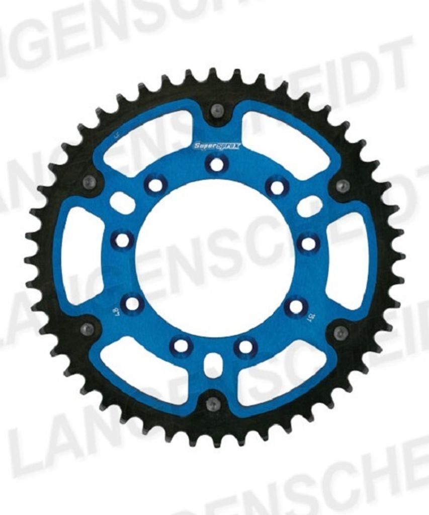 Stealth-Kettenrad Supersprox 520 - 50Z (blau) RST-151:50-BLU|ID 105,0 LK 124,0 9-Loch