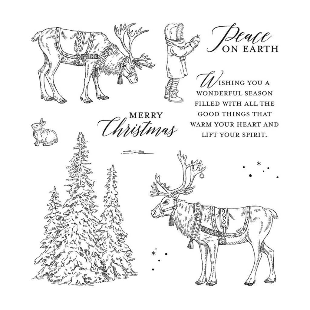 1 Set transparent dekorative Erhöhung Atmosphäre klare Textur Weihnachtsdekoration Making Scrapbooking Multi-Use Flower Muster Weihnachten Vorlag...