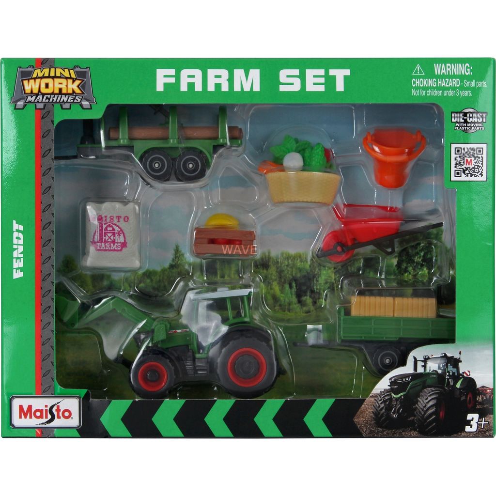 Mini Work Machines Fendt Farm Play Set Obrázok produktu 
