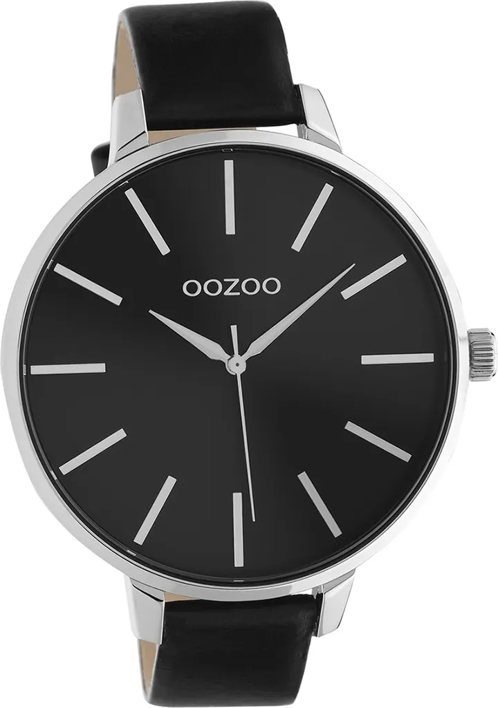 Oozoo Timepieces D2UOC10714 - Montre femme analogique en cuir noir