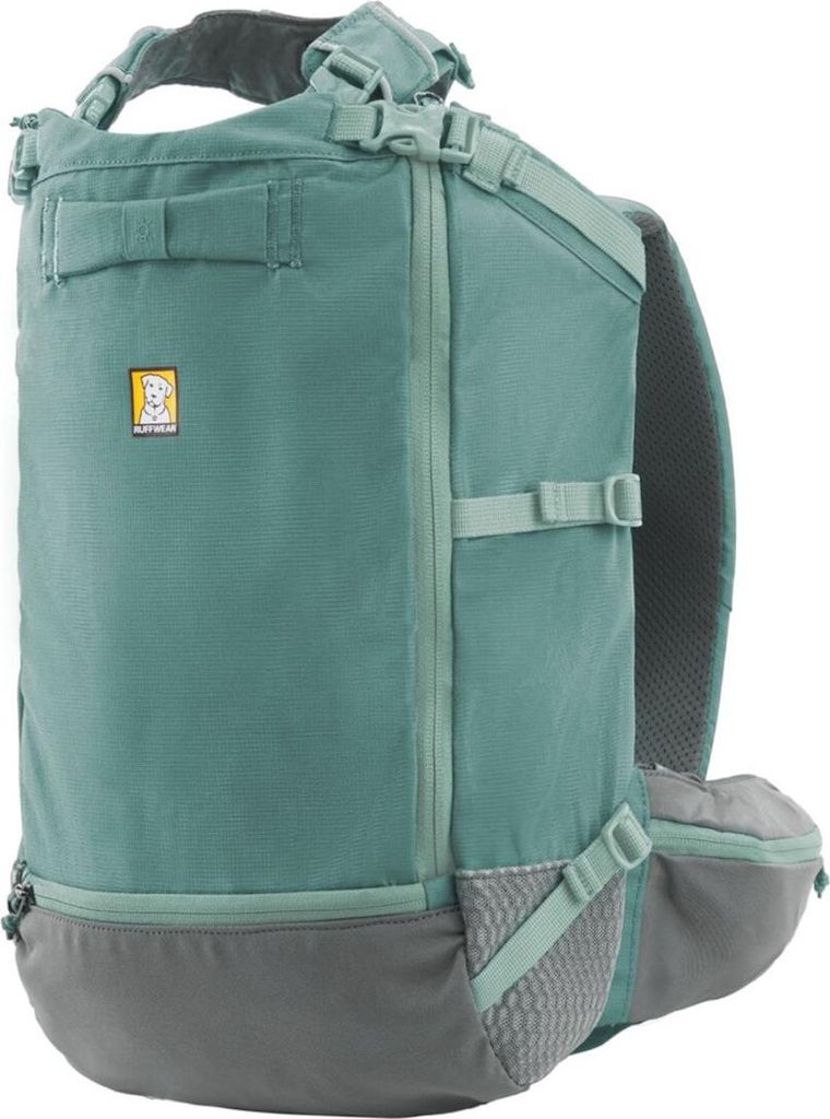 Ruffwear Hitch Hiker Hunde-Rucksacktrage River Rock Green XX-Small