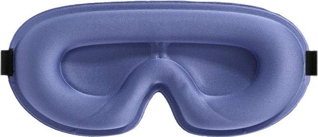 INF 3D Schlafmaske aus Memory-Schaum - Bequem, Atmungsaktiv, Verstellbar Violett