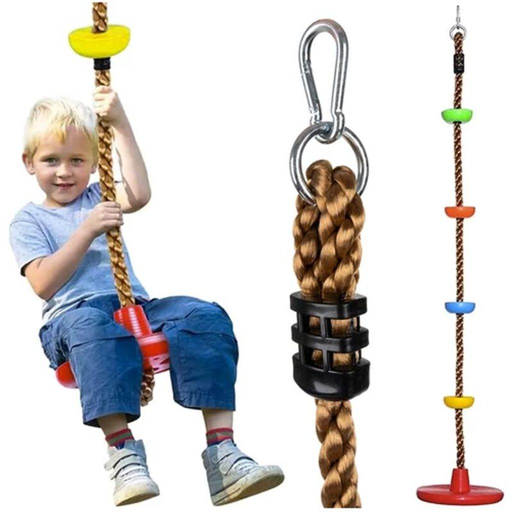 Kruzzel 25367 Seilkletterschaukel Produktbild 