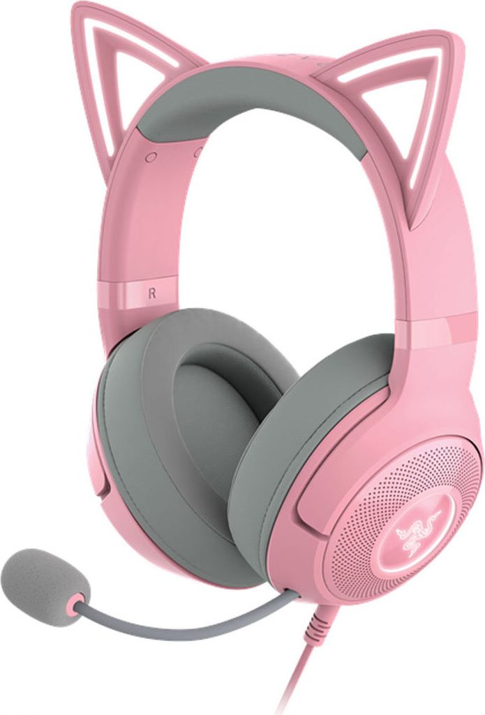 Razer Kraken Kitty Edition V2 Quartz Gaming Headset - Produktbild 