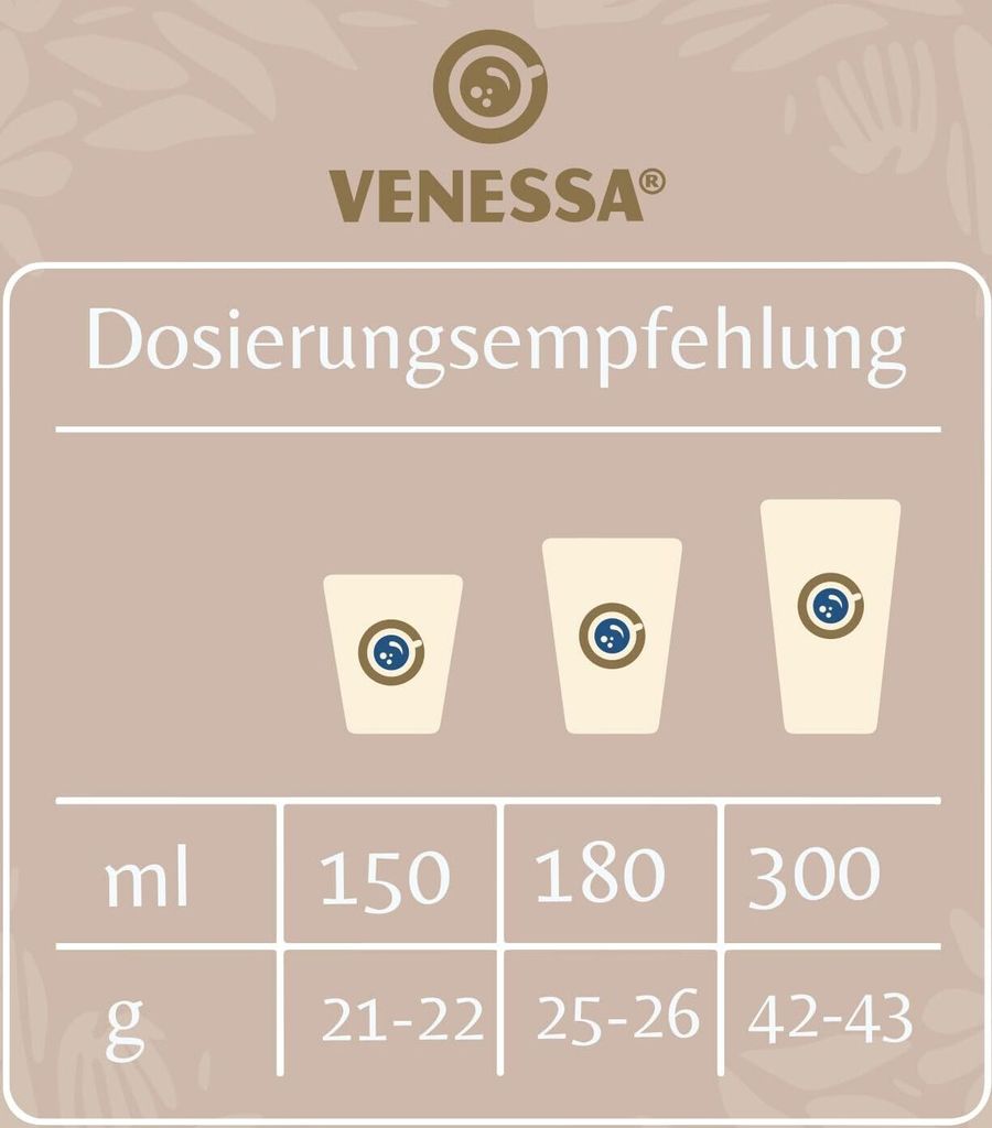VENESSA Cappuccino Chocolate VC5/3 Aromatisiertes Produktbild 8