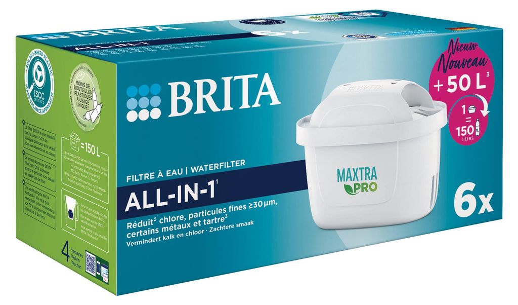 Filter für Brita Maxtra Pro All-in-1 Filterkanne (6 Stück)
