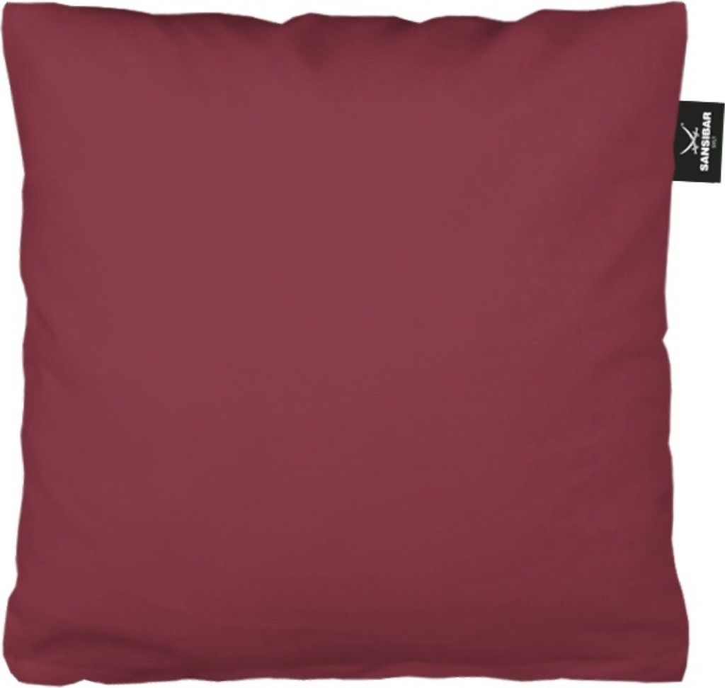 Kissenbezug SANSIBAR Jersey BL 80x80 cm rot