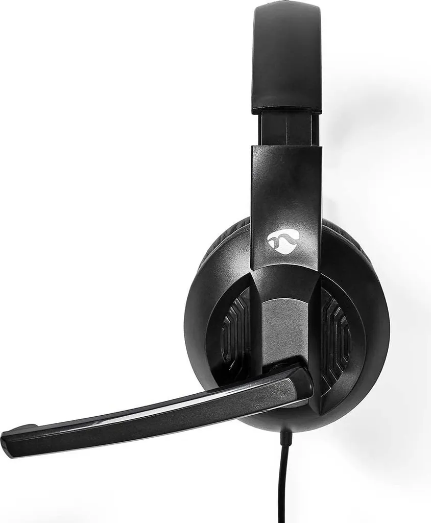 Casque PC Stéréo Over-ear USB Type-A et C avec Micro Pliable Noir - K70