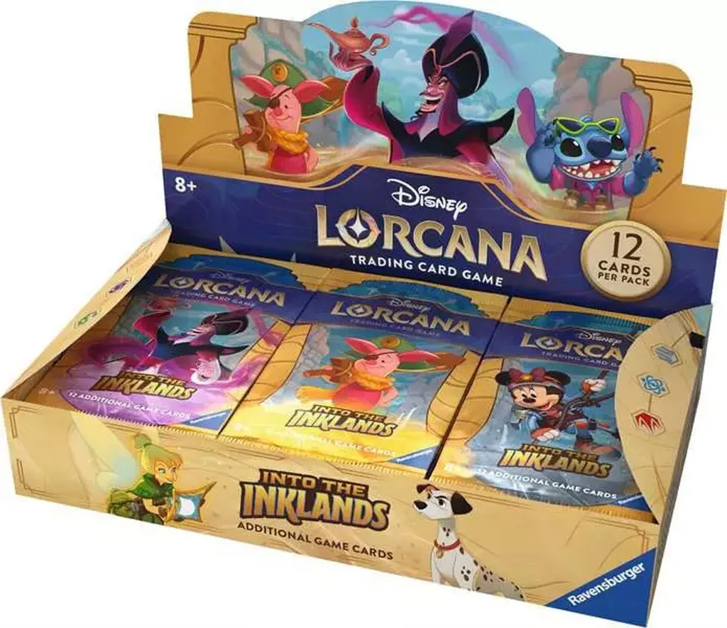 Disney Lorcana Set 03 Les Terres d'Encrage Boîte de 24 Boosters TCG