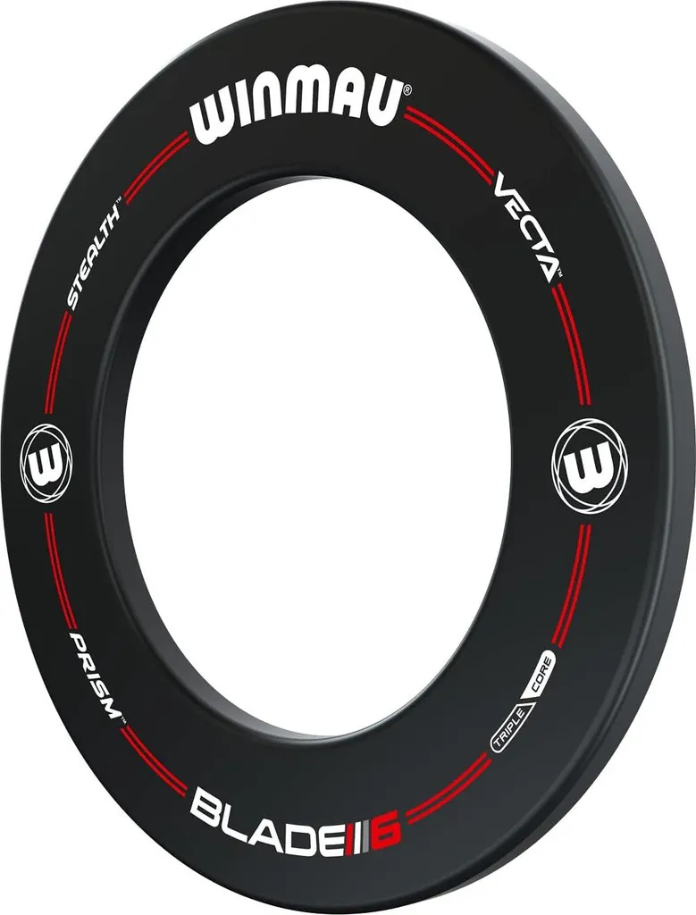 Entourage de cible fléchettes Winmau Pro-Line noir pour protection