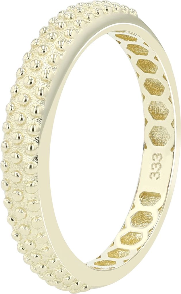333/- Gold Ring "Amaia", 8 Karat, Gelbgold Produktbild 