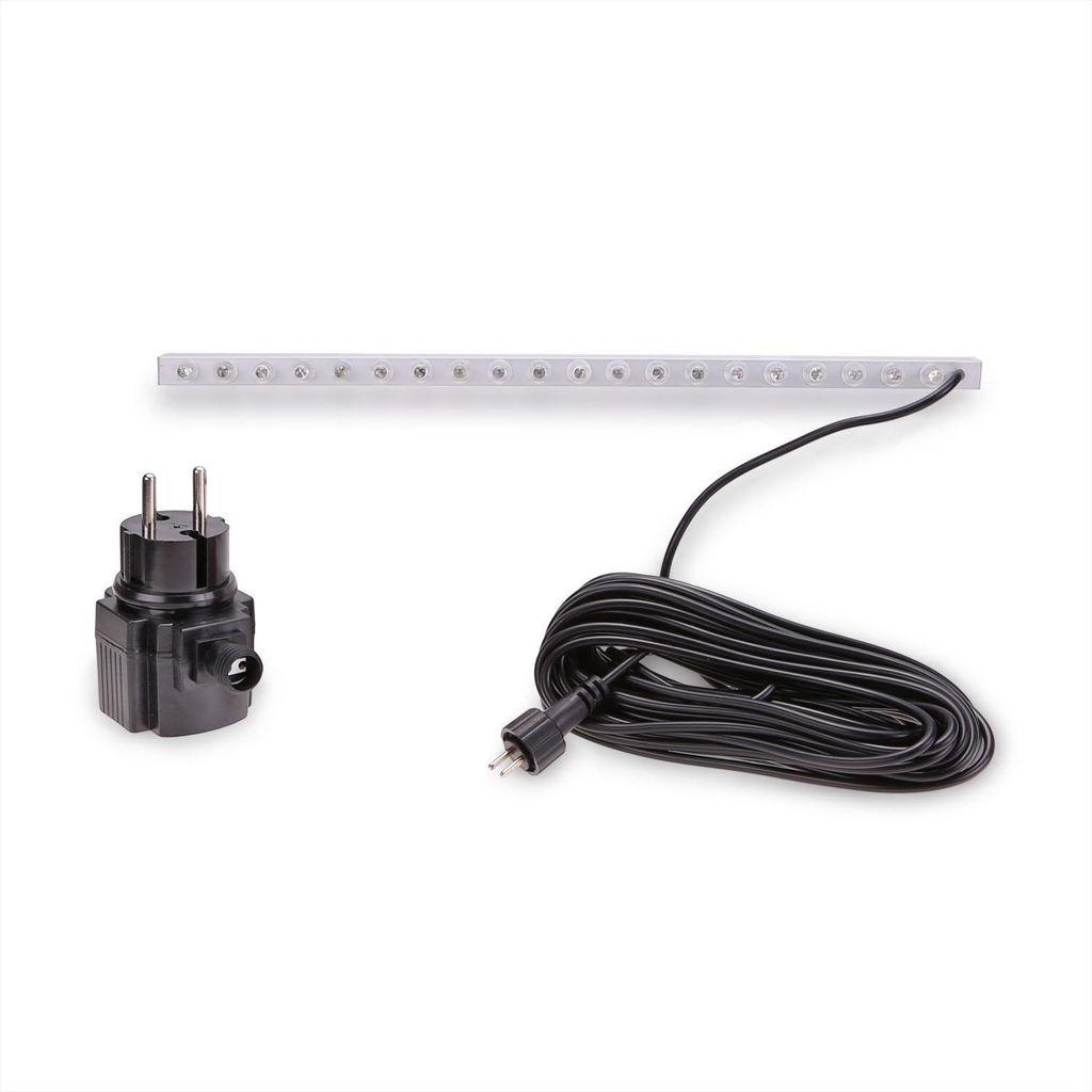CLGarden Kaltweiße Lichtleiste 30cm für Edelstahl Produktbild 