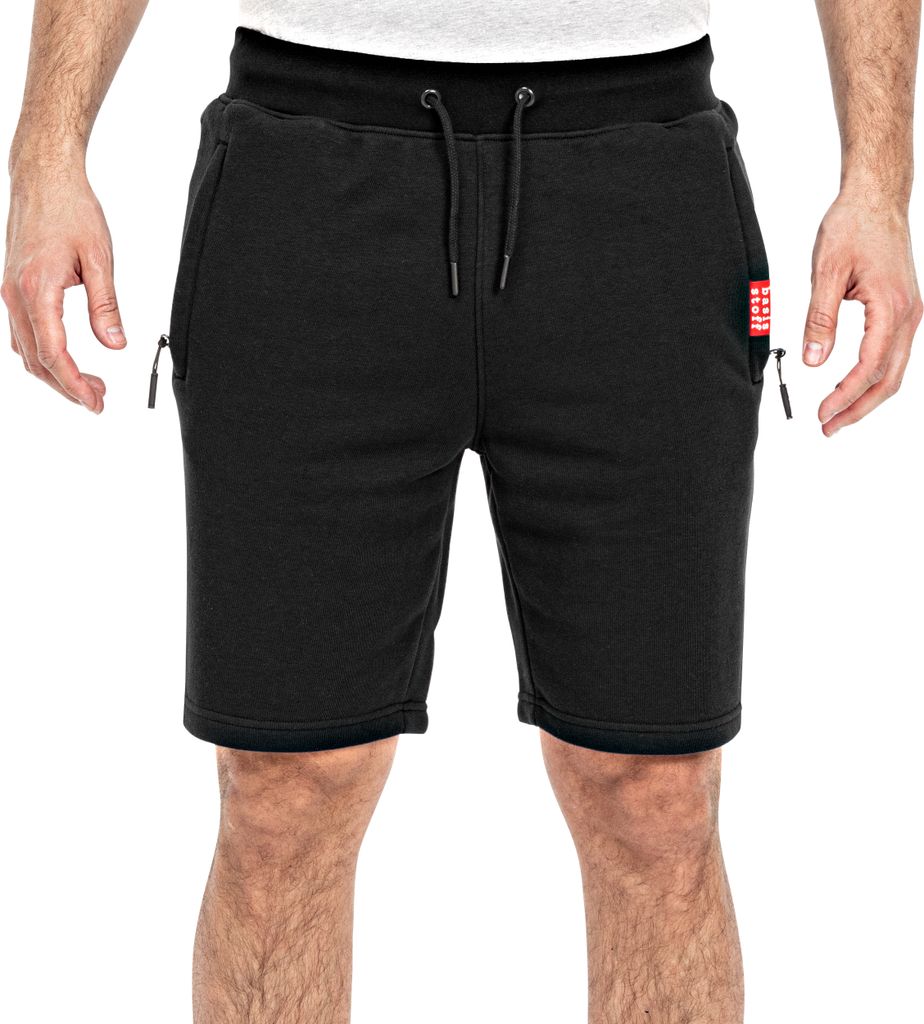 Basisstoff Lobo Herren Short Schwarz Gr. M