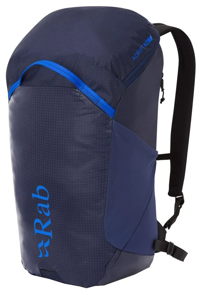 Sac à dos ergonomique Adrift 24L bleu contre le mal de dos quotidien