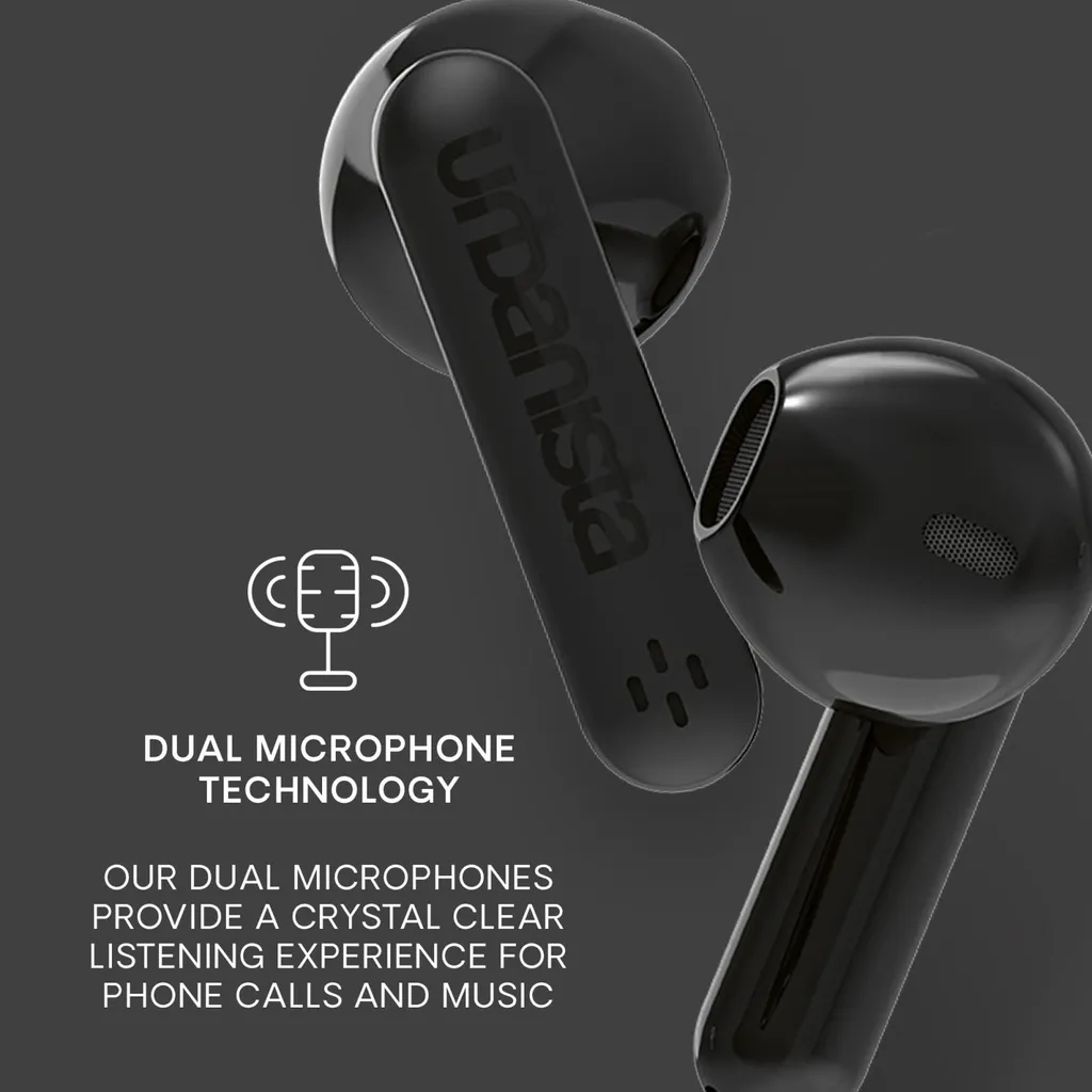 Écouteurs sans Fil Austin Midnight Black - Audio Bluetooth True Wireless - 11