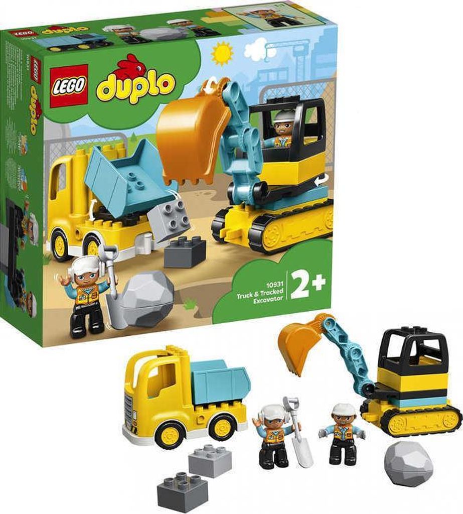 LEGO DUPLO Truck & Tracked Excavator Toy, Sada na stavění, Obrázek produktu 