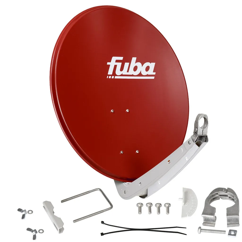 Parabole Fuba DAA 650 R 65cm pour Réception Satellite Astra et Hotbird