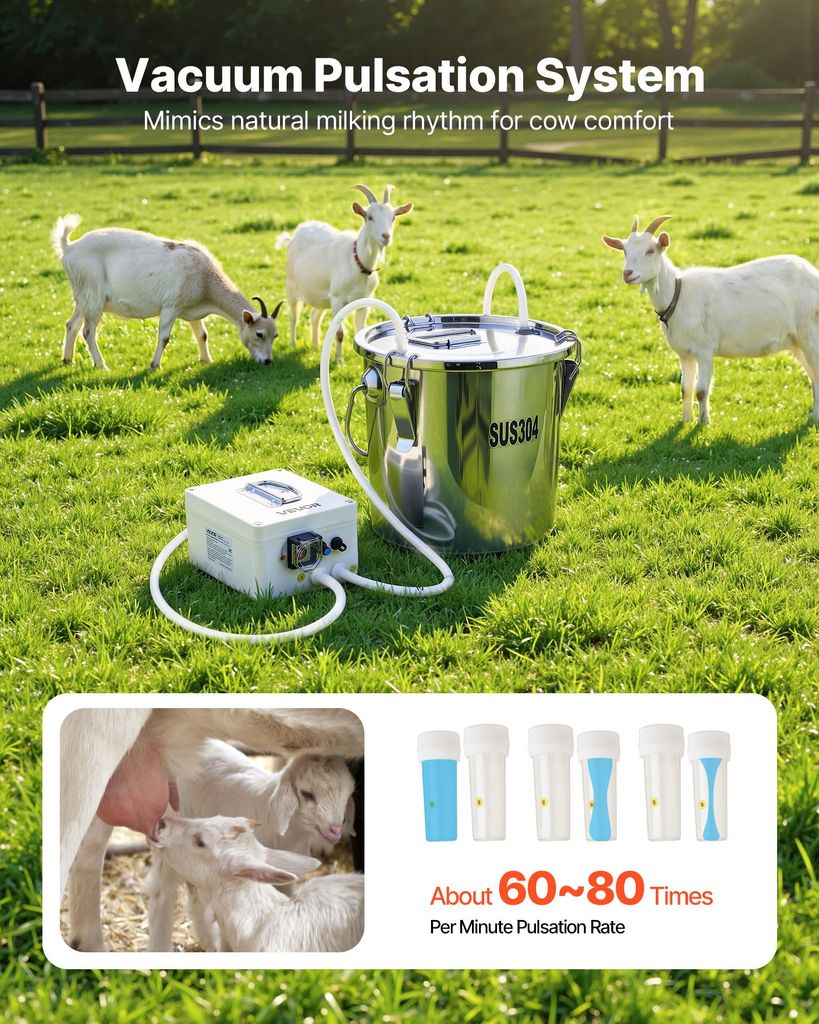 Ziegenmelkmaschinen-Zitzenbecher-Set – Silikon, 2 Produktbild-Vorschau 4